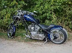 Harley-Davidson motorcycle in Germany