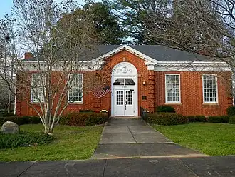 Hawkes Children's Library of West Point was built in 1922 and added to the National Register of Historic Places on December 28, 1990.