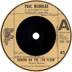 side-A label by Polydor/RSO