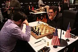 Nakamura vs. Caruana (Round 1)