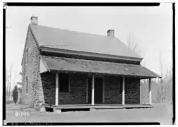 A picture of the meetinghouse