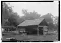 Wood shed, behind Crowell-Cantey-Alexander House