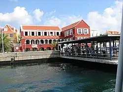 Buildings in historic area of Willemstad