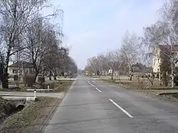 Main street in Horgoš