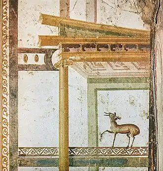 Exedra East Wall Detail