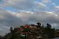 Houses on a hill in Nogales, 2010.