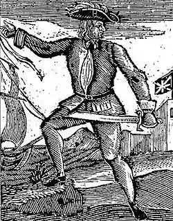 Howell Davis in the 1728 edition