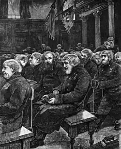 Hubert von Herkomer - Sunday at the Chelsea Hospital (1871), also known as The Last Muster