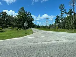 Huckaville along Alabama State Route 55