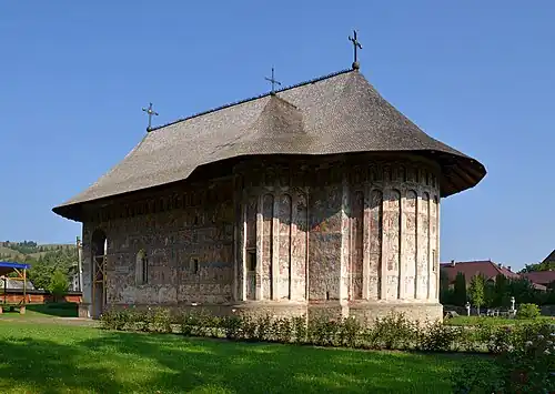 Humor Monastery Church, Mănăstirea Humorului, 1530, unknown architect[8]