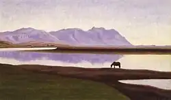 Hvítá in Borgarfjörður, 1903
