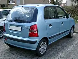 Hyundai Atos Prime (rear view)