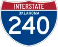 Interstate 240 marker