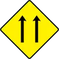 W 102 Two-Lane Section