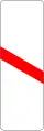 W 122.1L Level Crossing Countdown Marker (100 m)[note 5]