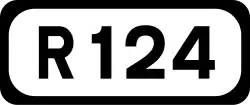 R124 road shield}}