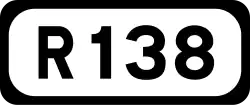 R138 road shield}}