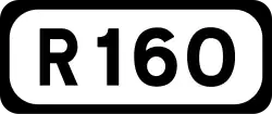 R160 road shield}}