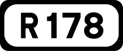 R178 road shield}}