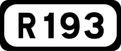 R193 road shield}}