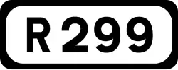 R299 road shield}}