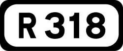 R318 road shield}}