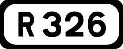 R326 road shield}}