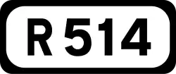 R514 road shield}}