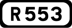 R553 road shield}}