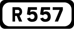 R557 road shield}}
