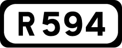 R594 road shield}}