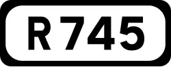 R745 road shield}}