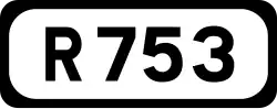 R753 road shield}}