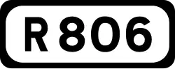 R806 road shield}}