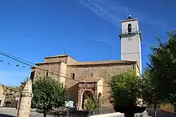 The Parish Church of the Holy Cross in Velamazán, Soria.