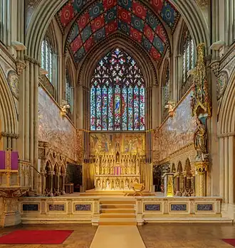 High Altar at the north end