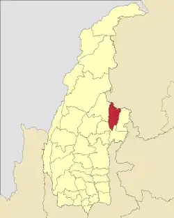 Location in Sagaing region