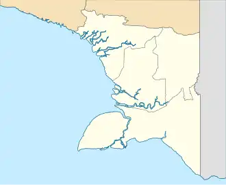 Kolepom Yos Sudarso, Dolok, Kimaam is located in South Papua