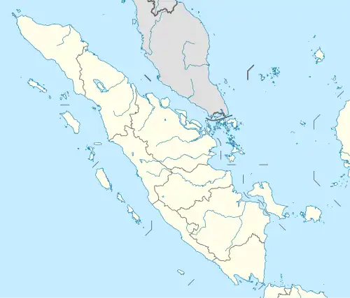 Anambas Islands Regency is located in Sumatra