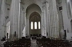 Interior view of the nave.
