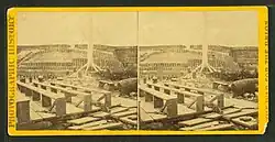 Interior of Ft Sumter