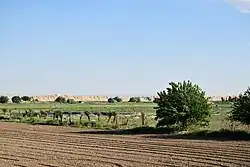 Landscape near Iraj Castle in Pishva County
