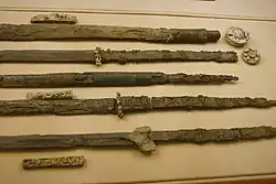 Iron Swords and Jade Sword Ornaments