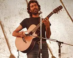 Guillory performing in July 1985