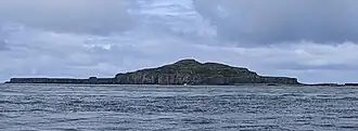 Lunga viewed from across the water