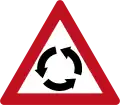 Roundabout ahead