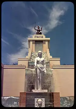 The Italian pavilion