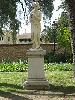 Adelaide's first street statue, Venere di Canova, a copy of Venus Italica, was carved from Carrara marble.