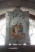 Stations of the Cross relief