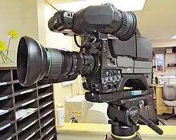 TV-quality camcorder in a room